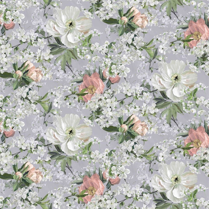 Peony Blossom Platinum — Designers Guild tapet