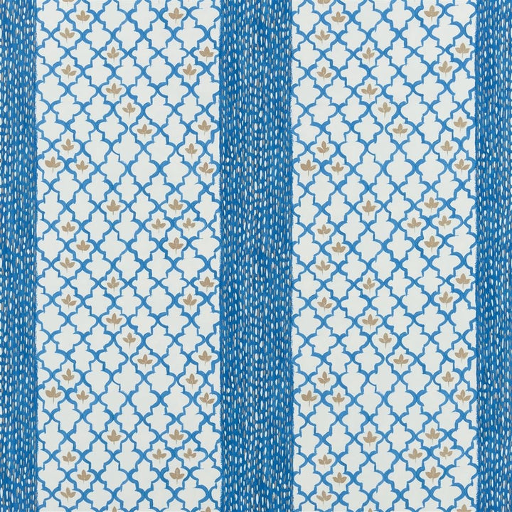 Pergola Trellis Cobalt — Designers Guild tyg