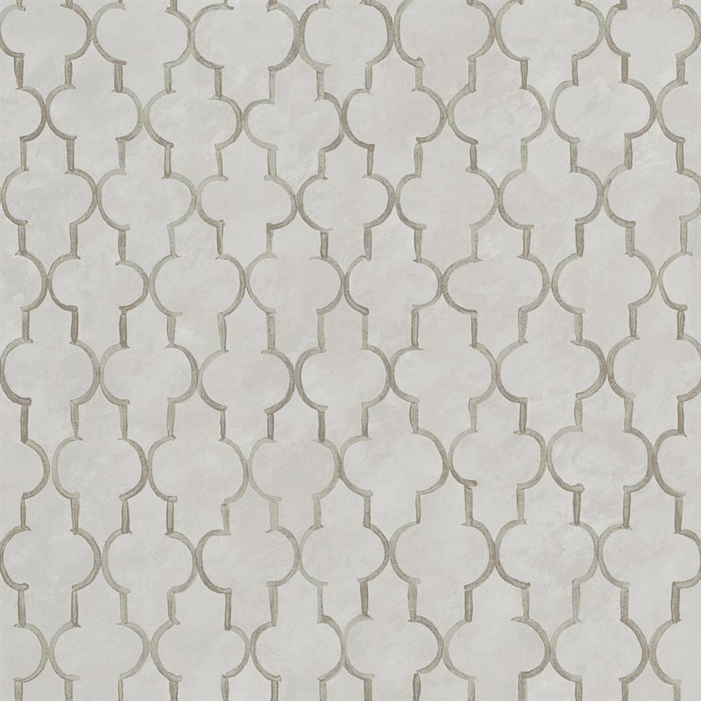 Pergola Trellis Stone — Designers Guild tapet