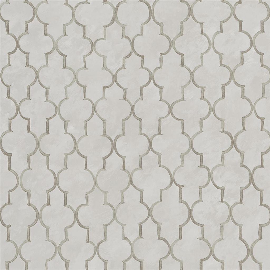 Pergola Trellis Stone — Designers Guild tapet