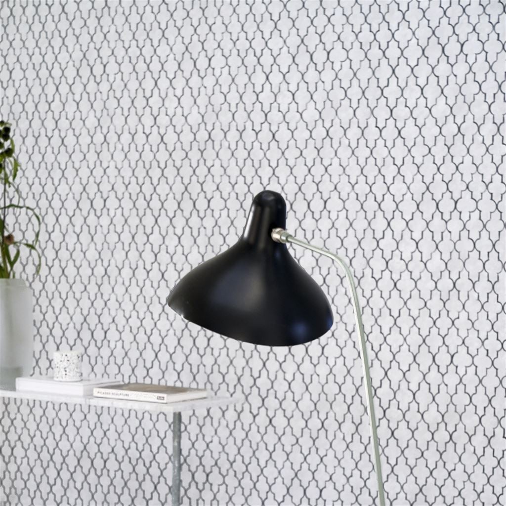 Pergola Trellis Tapet — Designers Guild i miljö
