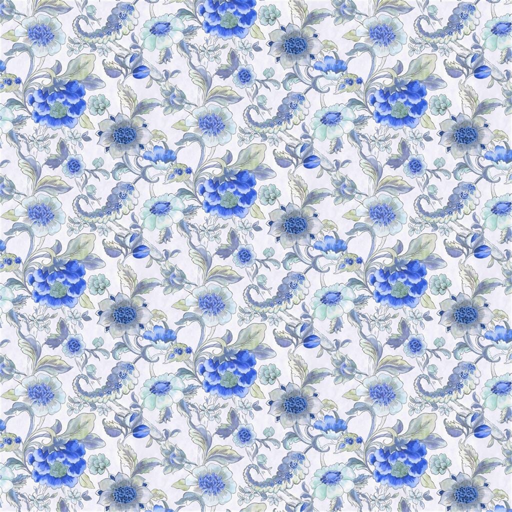 Piccadilly Park Woad — Designers Guild tyg