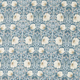 Pimpernel Wide Width Tygprov — Morris & Co Light Blue/Coral