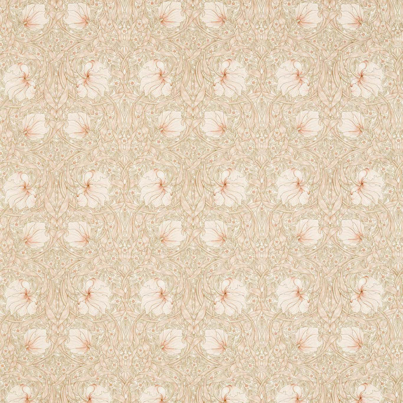 Pimpernel Wide Width Soft Pink — Morris & Co tyg