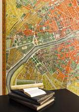 Plan Jaillot sfeerbeeld — Pierre Frey behang