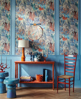 Pleine Mer room setting — Pierre Frey wallpaper