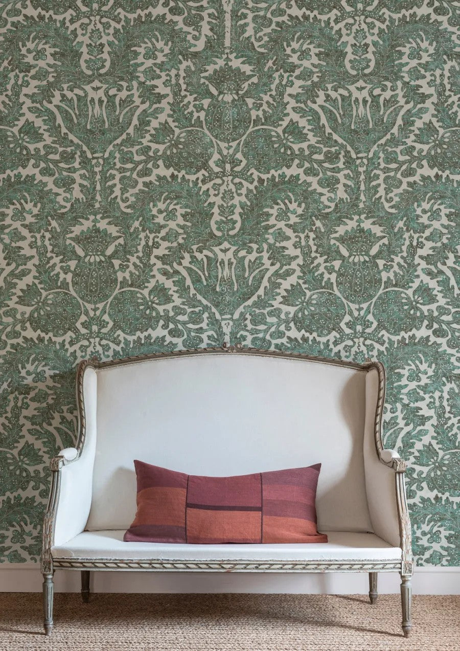 Pomegranate Verdigris — Lewis & Wood tapet