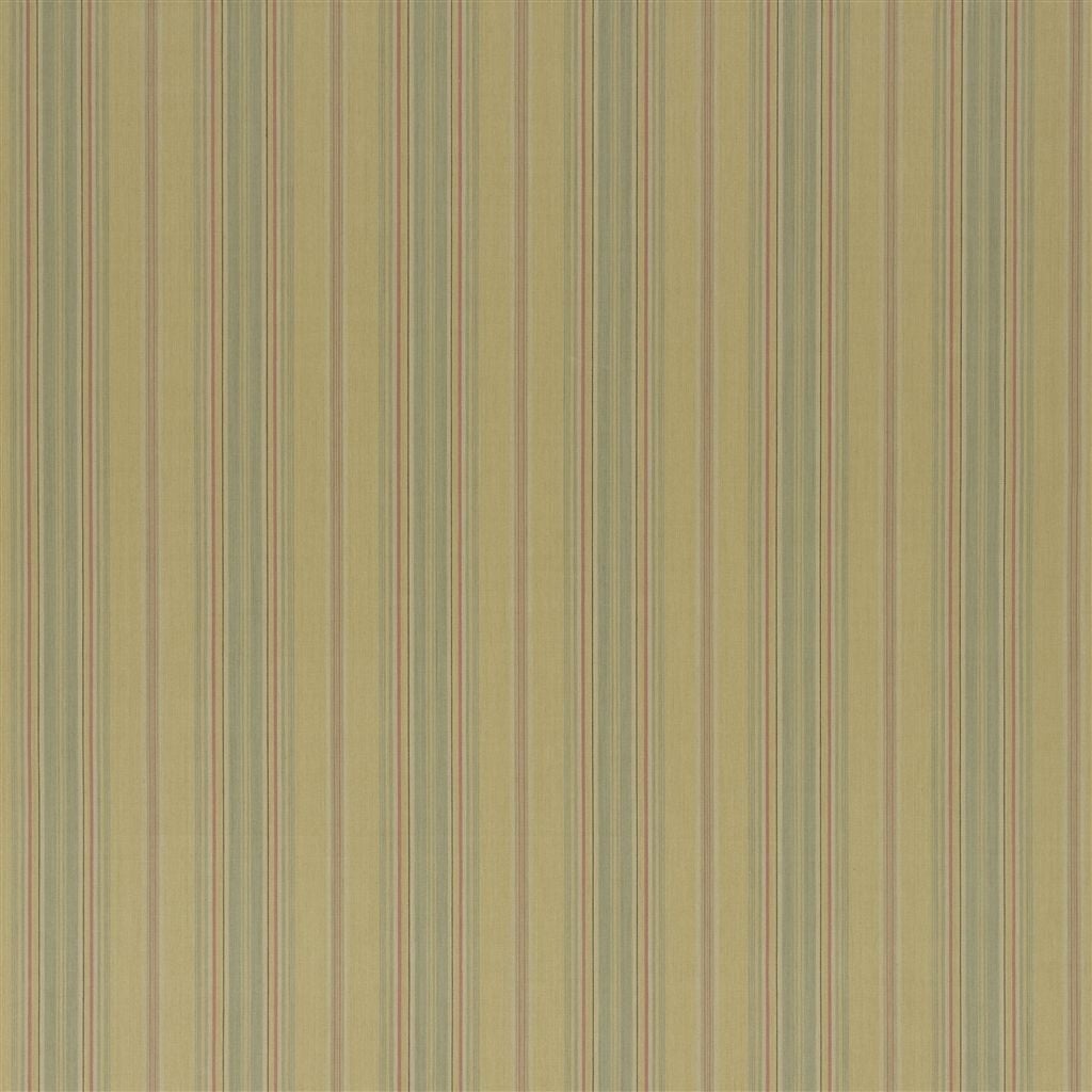 Pondview Ticking Stripe  Sandalwood — Ralph Lauren Home tyg