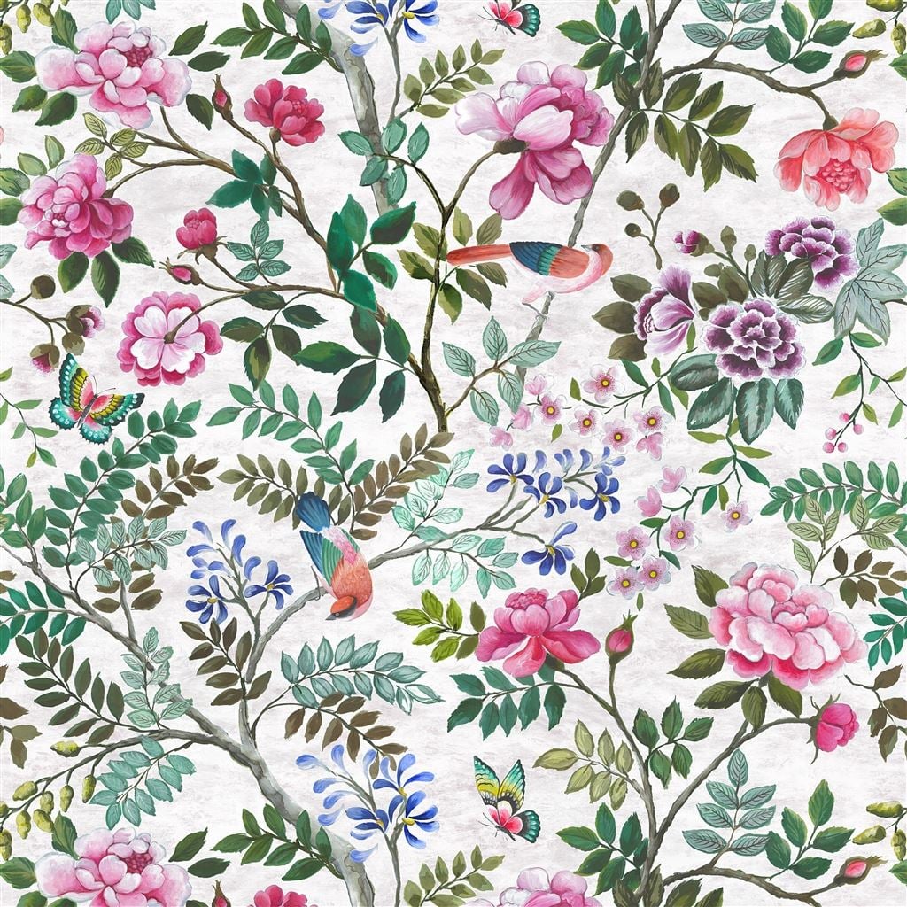 Porcelaine de Chine Fuchsia — Designers Guild tyg