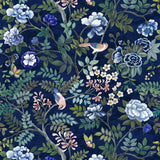 Porcelaine de Chine Velours Indigo — Designers Guild tyg