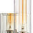 Polished Nickel with Clear Glass