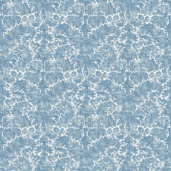 Barberry Damask Tygprov Chambray