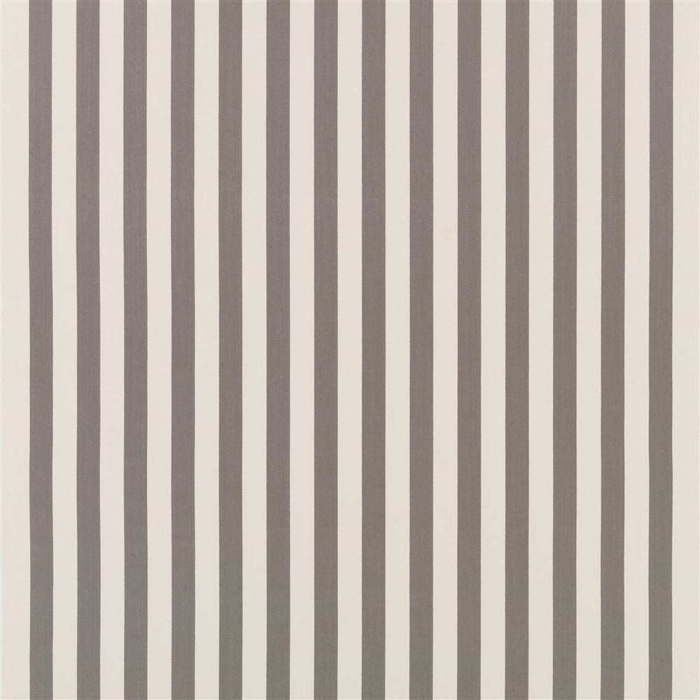 Berkeley Stripe Tapetprov Charcoal