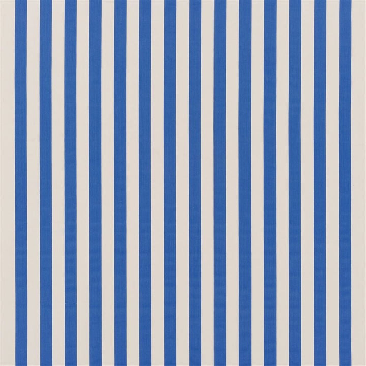 Berkeley Stripe Tapetprov Cobalt