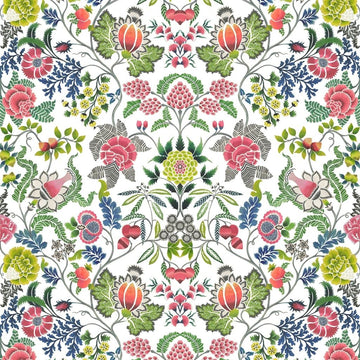 Brocart Decoratif Tapetprov Fuchsia