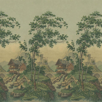 Castle Scene 1 Forest Tapetprov 01