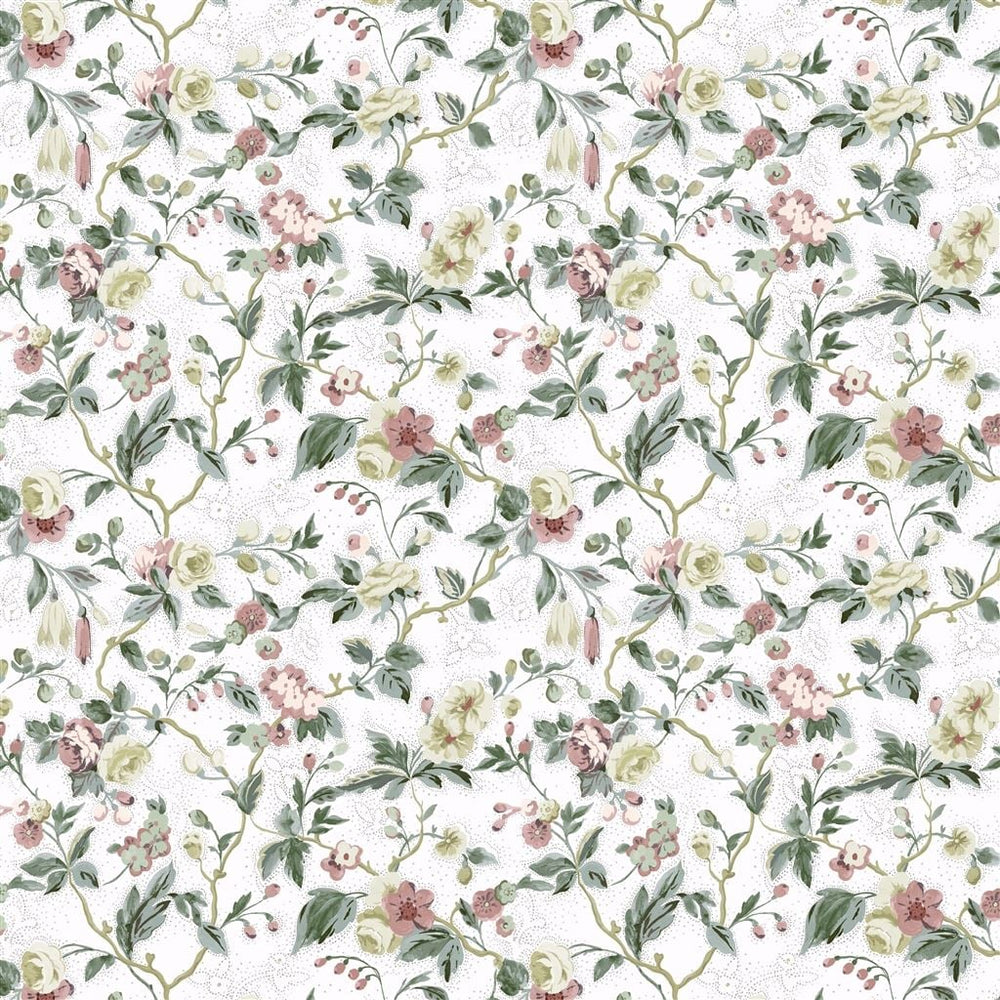 Craven Street Flower Tygprov Vintage Peony