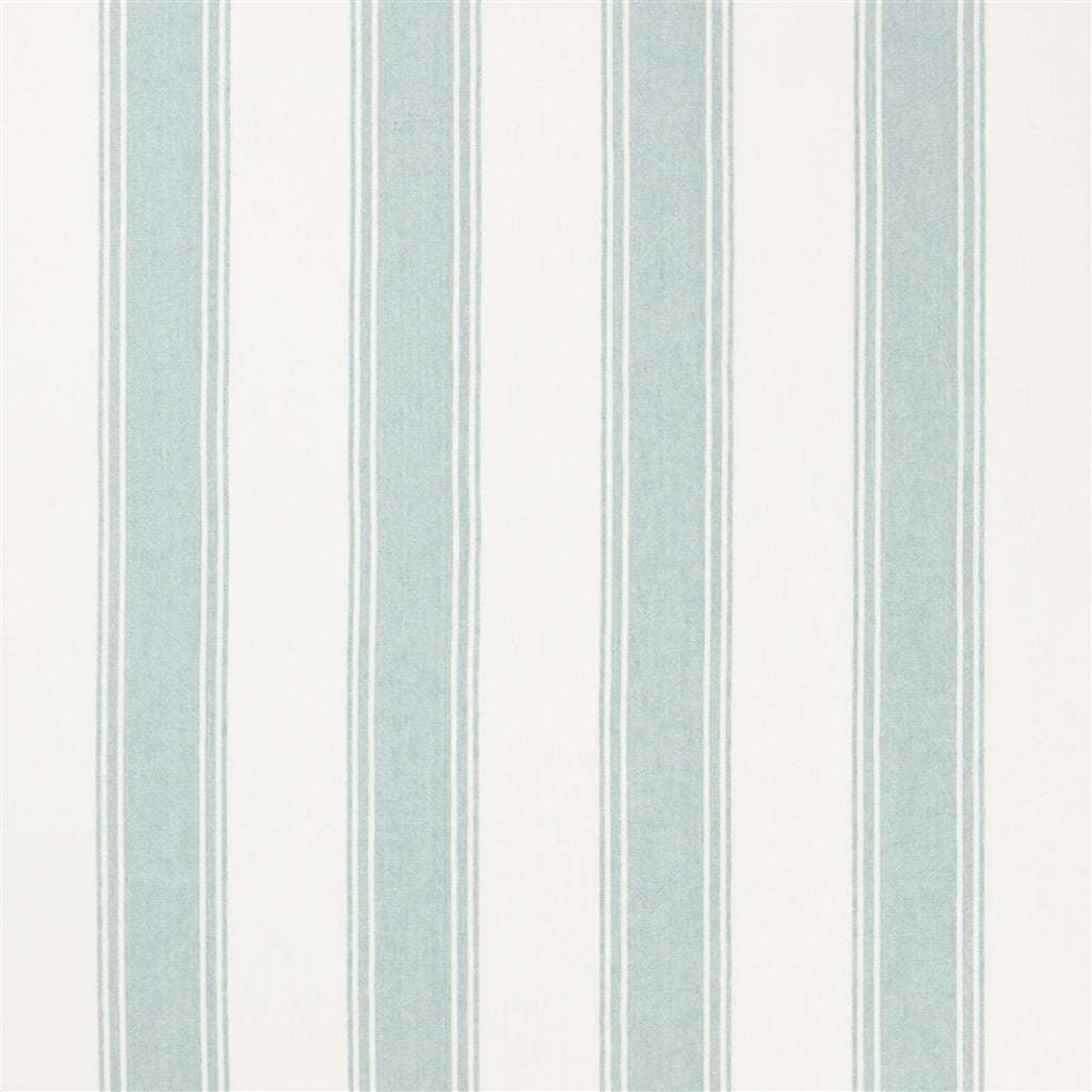 Danvers Stripe Tygprov Pool / White