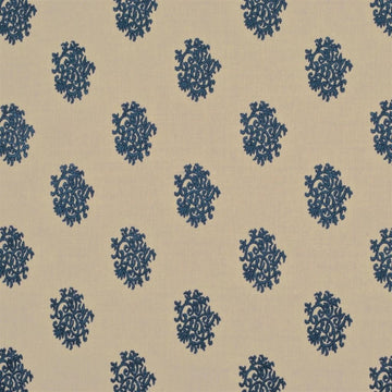 Delphine Embroidery Tygprov Indigo