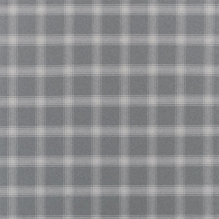 Doublebrook Plaid Tygprov Grey Flannel