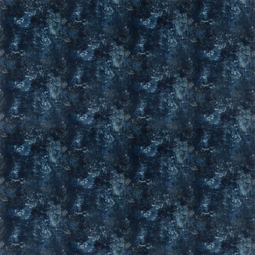 Dropcloth Velvet Tygprov Indigo