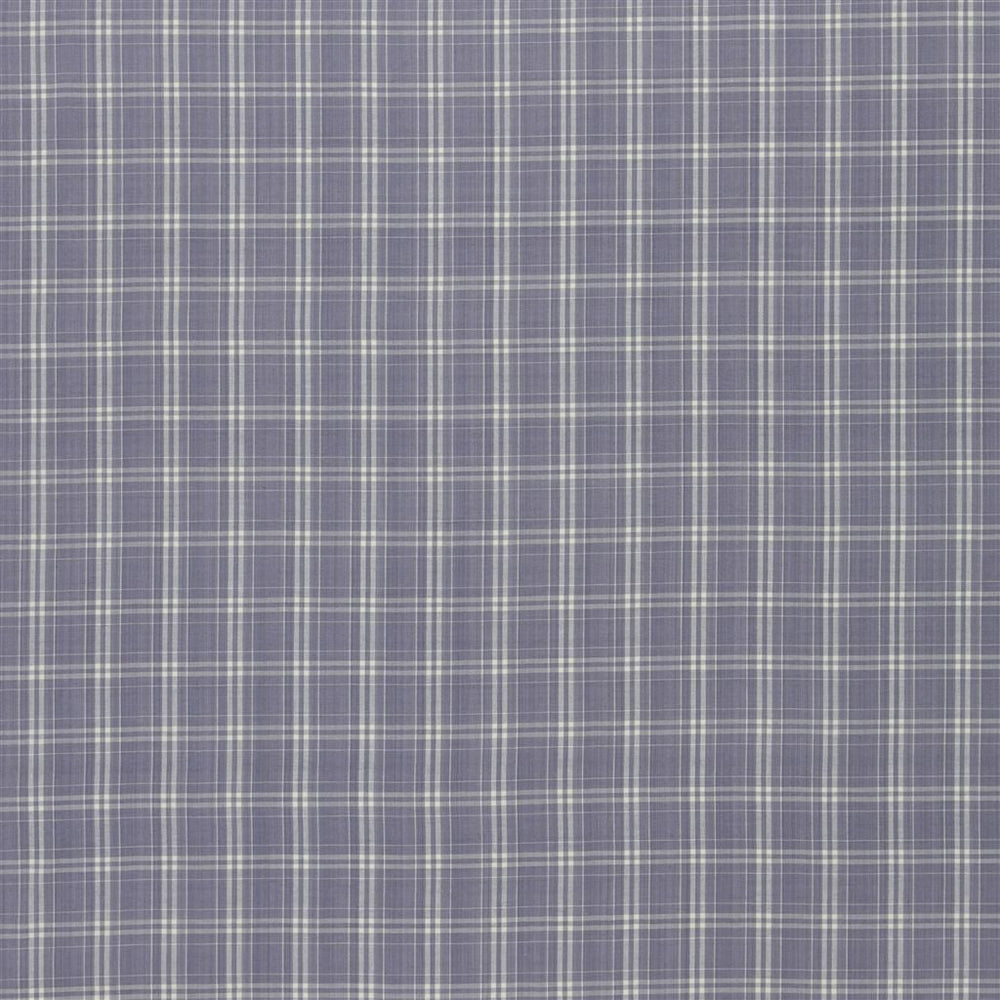 Dunsford Plaid Tygprov Iris