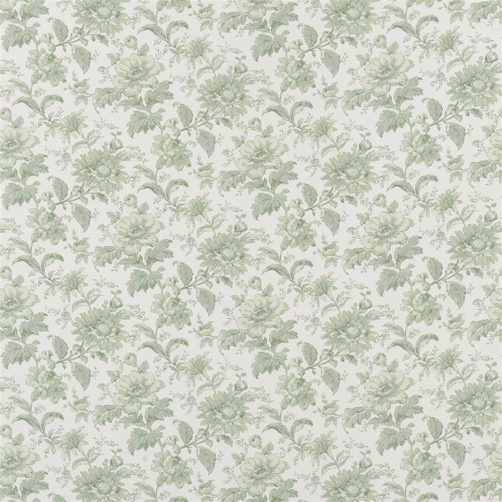 English Garden Floral Tygprov Willow