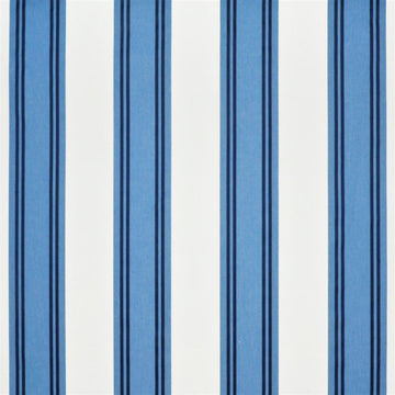 Garland Stripe Tygprov Blue Fabric