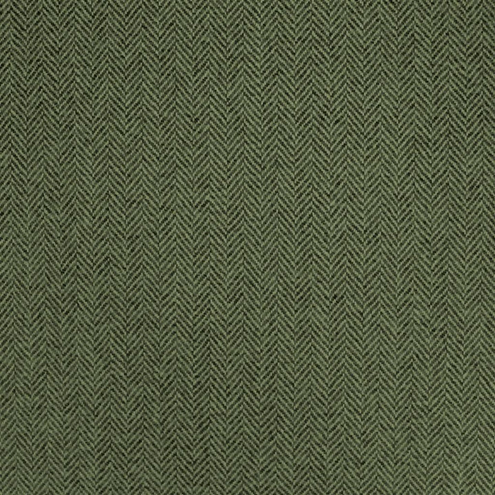 Geffrye Herringbone Tygprov Loden