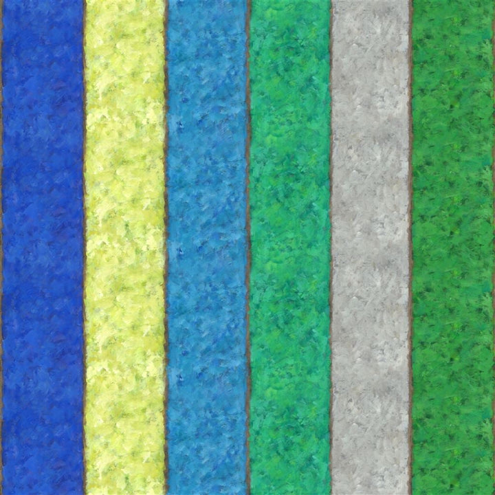 Gesso Stripe Tapetprov Cobalt