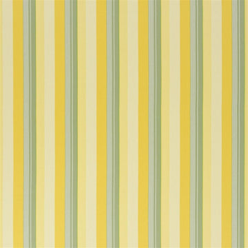 Greenport Stripe Tygprov Yellow / Green