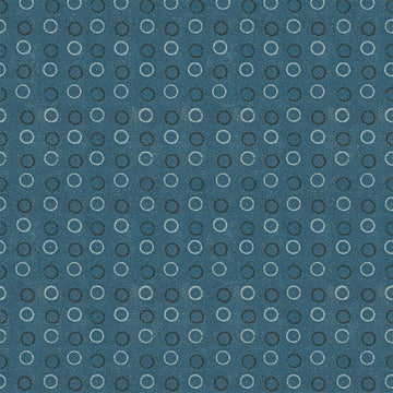 Indigo Circles Tygprov Indigo