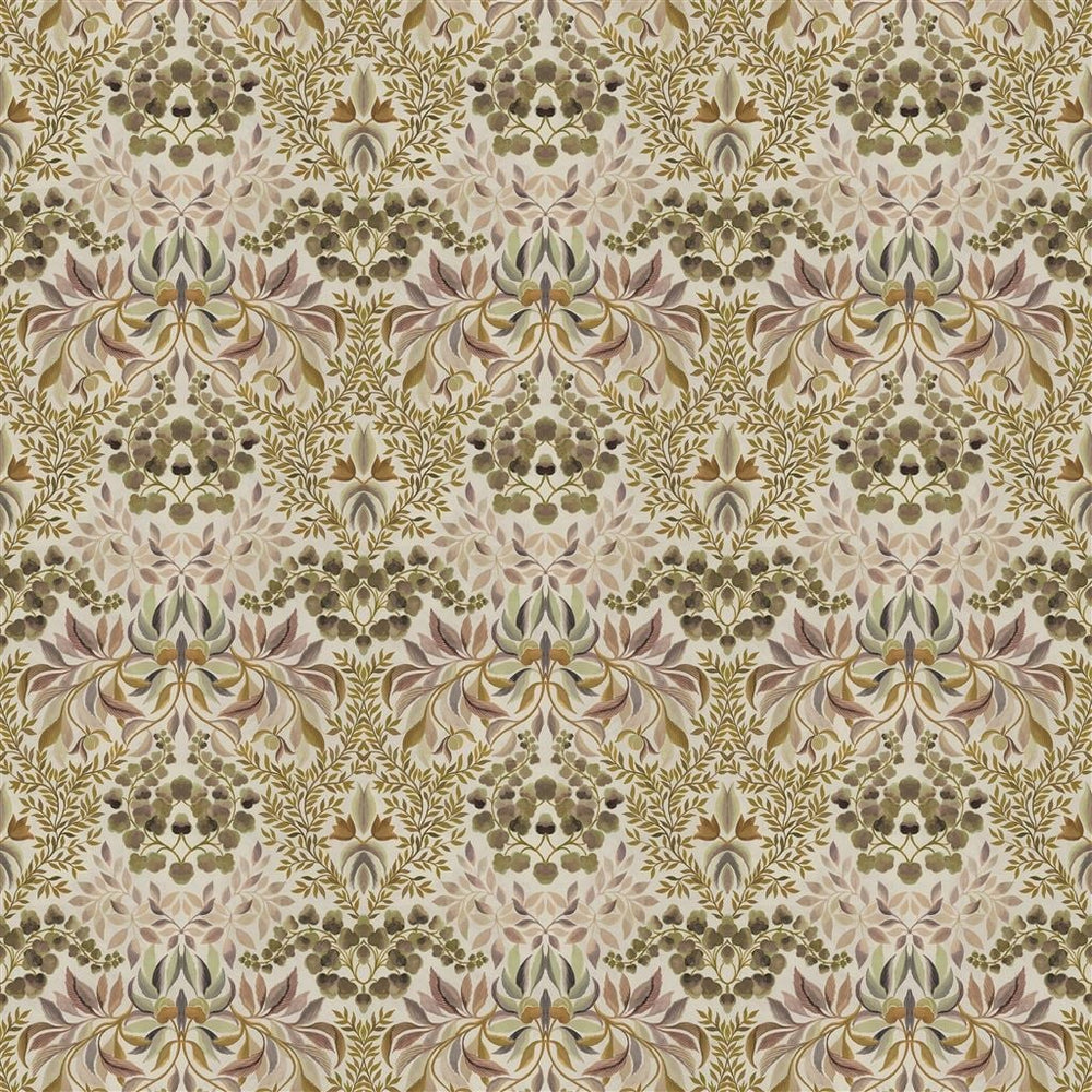 Karakusa Tapetprov Tuberose