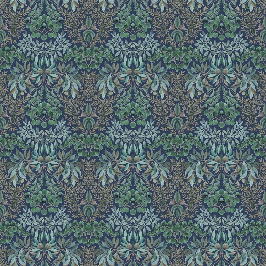 Karakusa Velvet Tygprov