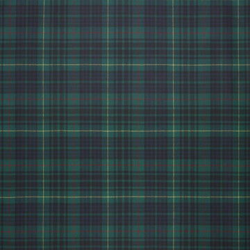 Keighly Tartan Tygprov Dark Green Fabric