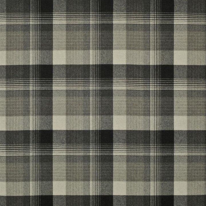 Market Street Plaid Tygprov Basalt