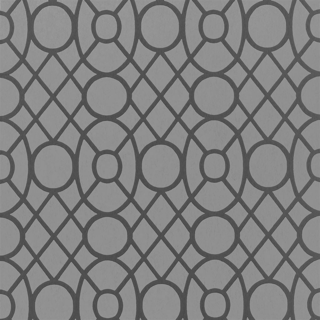 Merletti Tapet prov Graphite