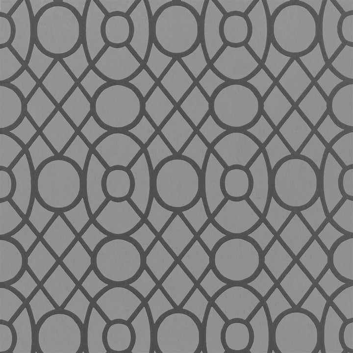 Merletti Tapet prov Graphite