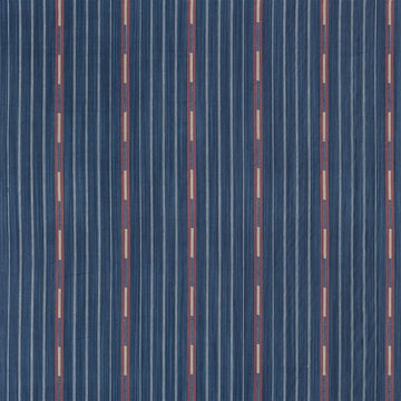 Moki Stripe Tygprov Indigo