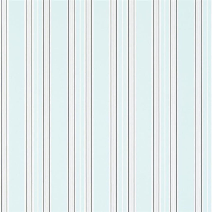 Pinstripe Tapet prov Aqua
