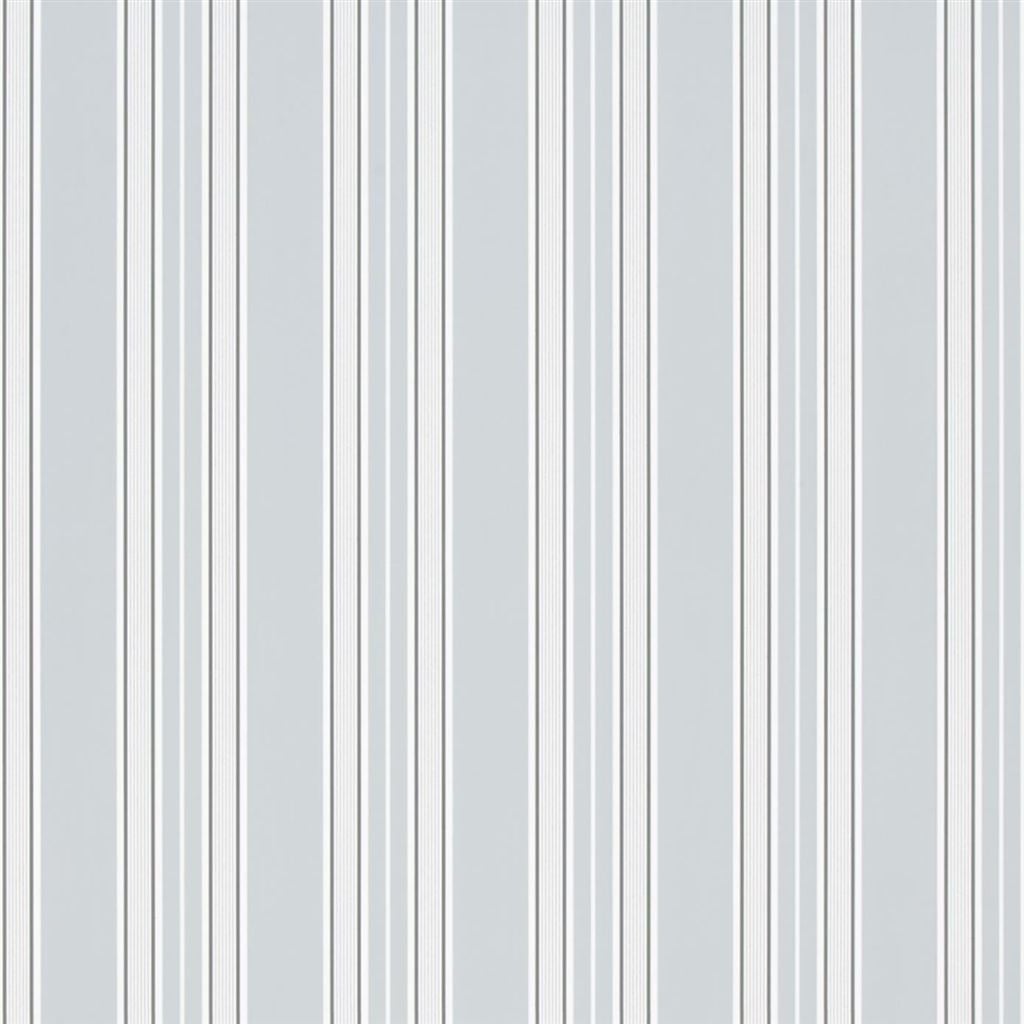 Pinstripe Tapet prov Graphite