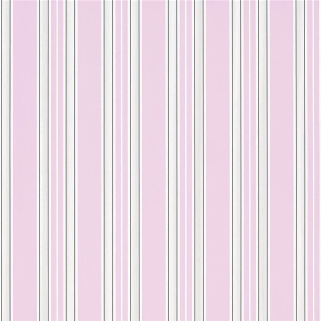 Pinstripe Tapet prov Peony