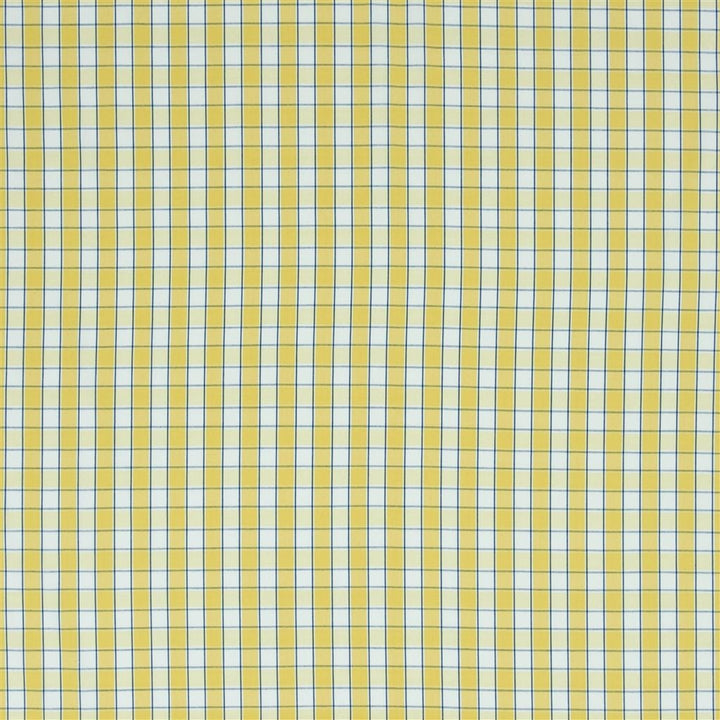 Saybrook Check Tygprov Yellow
