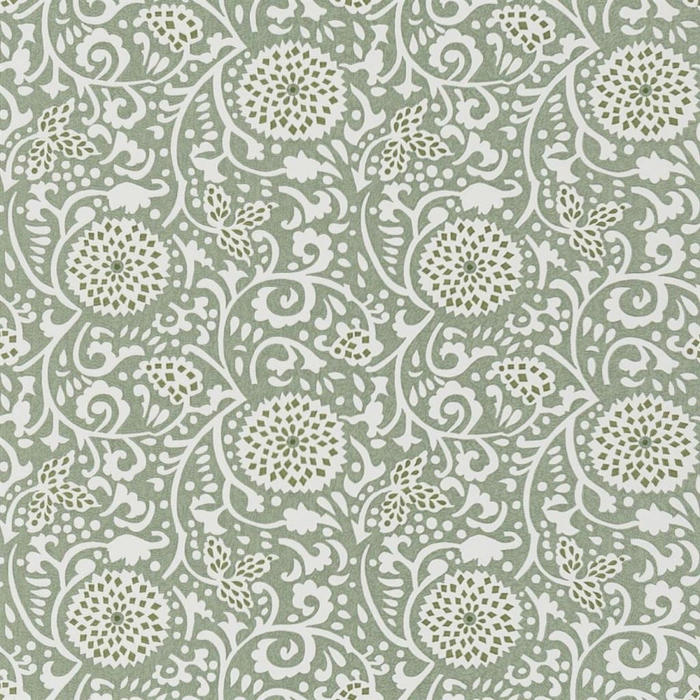 Shaqui Tapetprov Vintage Green
