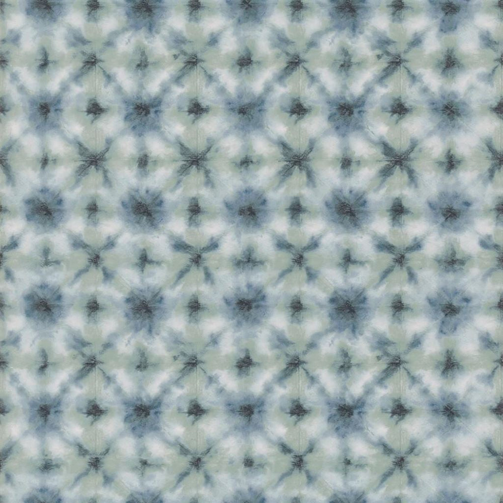 Shibori Tapetprov Duck Egg