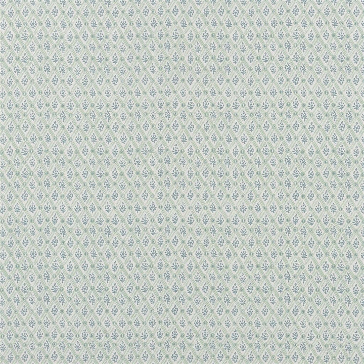 St John Street Trellis Tygprov Eau de Nil