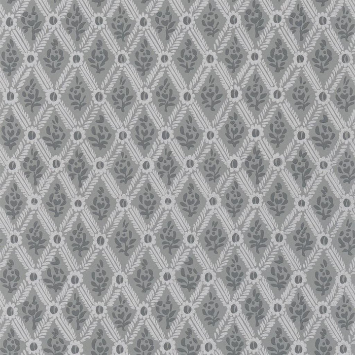 St John Street Trellis Tapetprov Slate