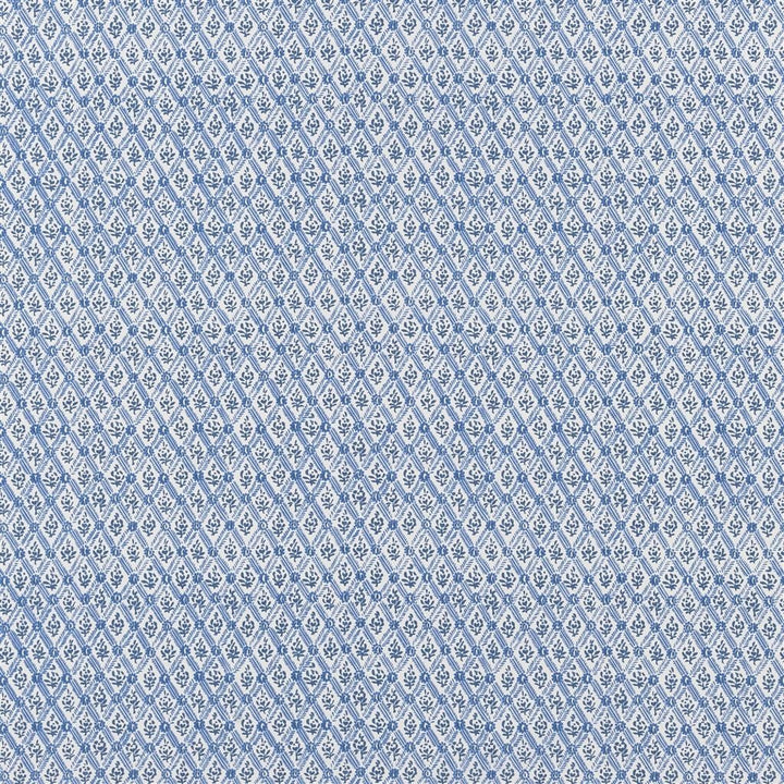 St John Street Trellis Woad — Designers Guild