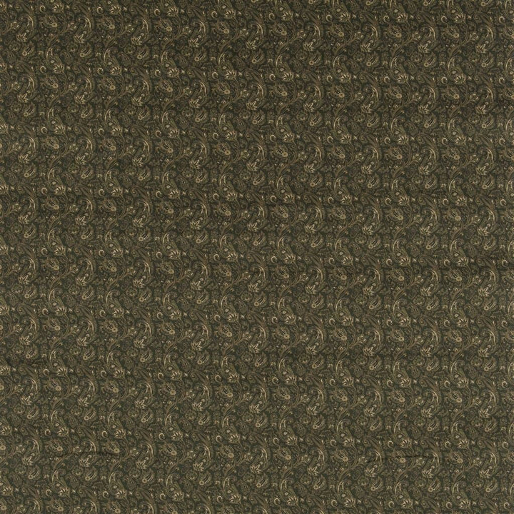 Winthrop Paisley Tygprov Loden