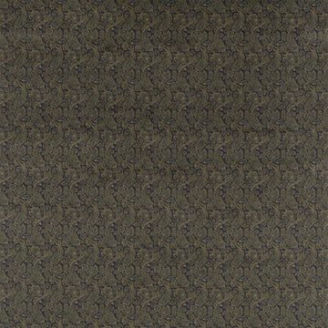 Winthrop Paisley Tygprov Midnight